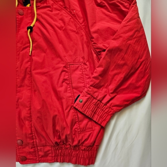 Oceanside Mens Red Boating Long Sleeve Elastic Waist Full Zipper Jacket Size L - Picture 2 of 16